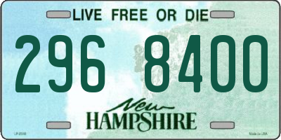 NH license plate 2968400
