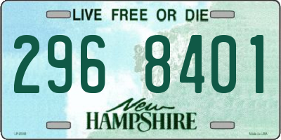 NH license plate 2968401