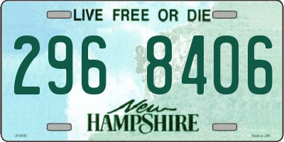 NH license plate 2968406