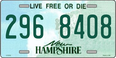 NH license plate 2968408