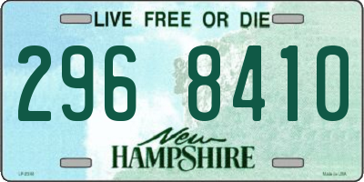 NH license plate 2968410