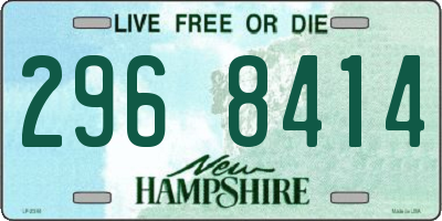 NH license plate 2968414