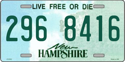 NH license plate 2968416