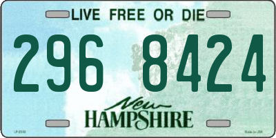 NH license plate 2968424