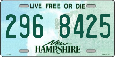 NH license plate 2968425