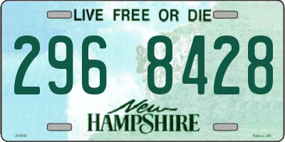 NH license plate 2968428