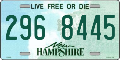 NH license plate 2968445