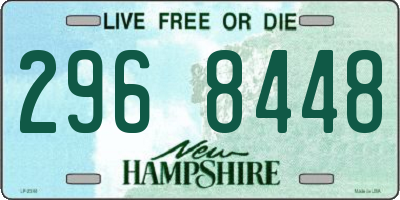 NH license plate 2968448