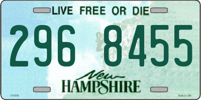 NH license plate 2968455