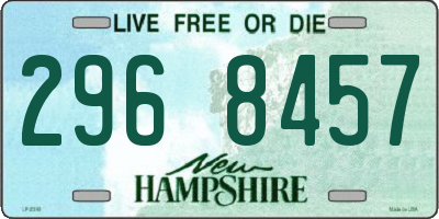 NH license plate 2968457