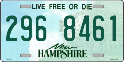 NH license plate 2968461