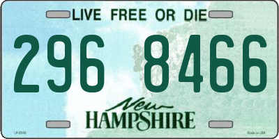 NH license plate 2968466