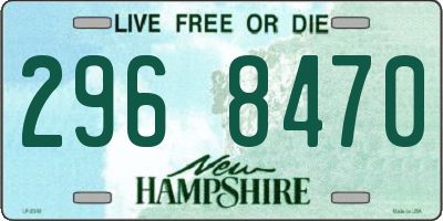 NH license plate 2968470