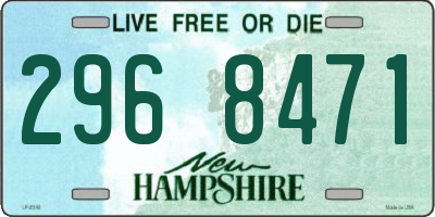 NH license plate 2968471