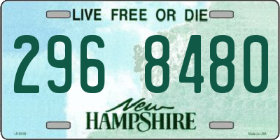 NH license plate 2968480