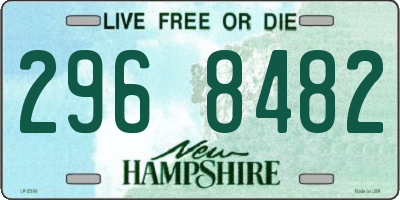 NH license plate 2968482