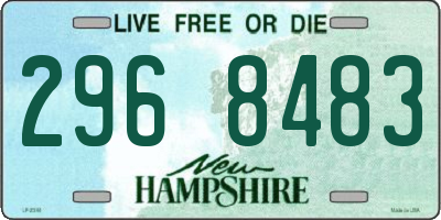NH license plate 2968483