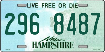 NH license plate 2968487