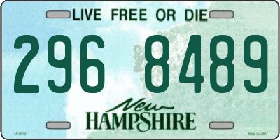 NH license plate 2968489