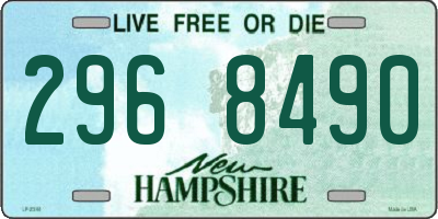 NH license plate 2968490