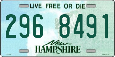 NH license plate 2968491