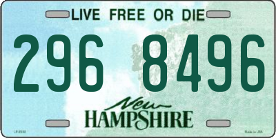 NH license plate 2968496