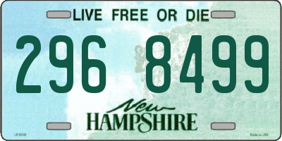 NH license plate 2968499
