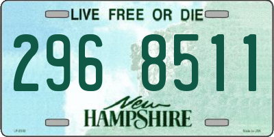 NH license plate 2968511