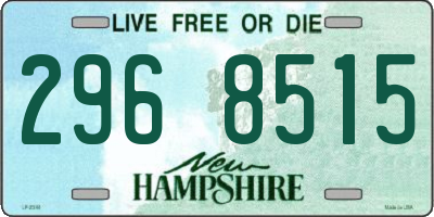 NH license plate 2968515