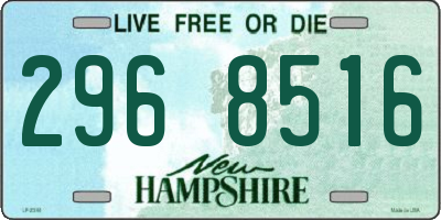 NH license plate 2968516