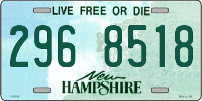 NH license plate 2968518