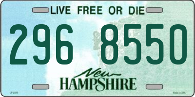NH license plate 2968550