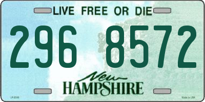 NH license plate 2968572