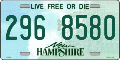 NH license plate 2968580