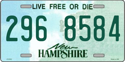 NH license plate 2968584