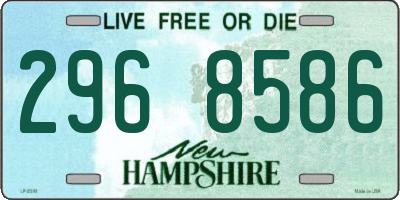 NH license plate 2968586