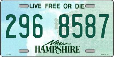 NH license plate 2968587