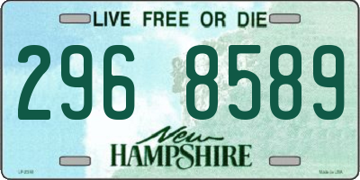 NH license plate 2968589