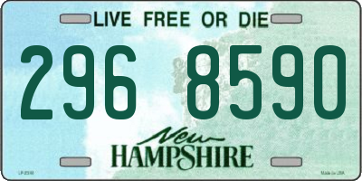 NH license plate 2968590