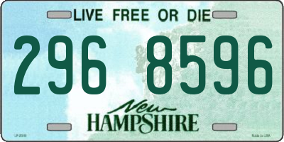 NH license plate 2968596