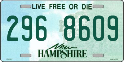 NH license plate 2968609