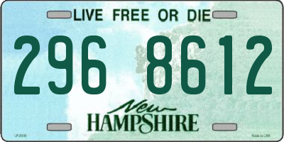 NH license plate 2968612