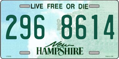 NH license plate 2968614