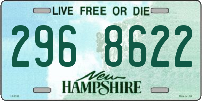 NH license plate 2968622