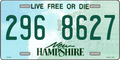 NH license plate 2968627