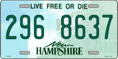 NH license plate 2968637