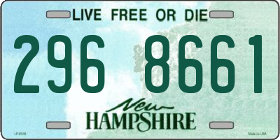 NH license plate 2968661