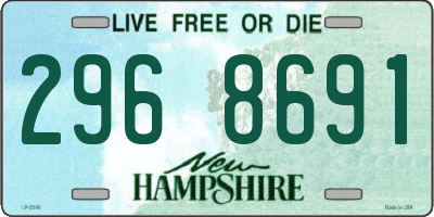NH license plate 2968691