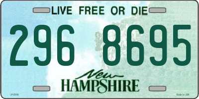 NH license plate 2968695