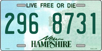 NH license plate 2968731